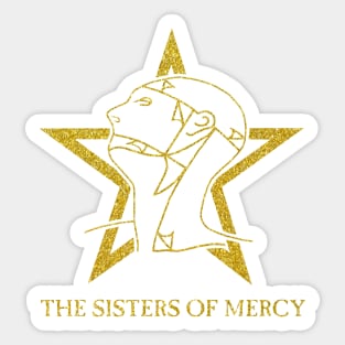 mercy gold Sticker